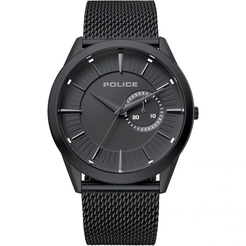 Men's Field Watches Hybrid Edition-Police Black Helder Watch 15919JSB/02MM