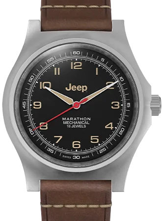 Men's Japanese Made Style Sports Watches-Jeep Willys SSGPM Officer's Mechanical Ref. WW194033SS-4001 Men's Japanese Made Style Sports Watches-Jeep Willys SSGPM Officer's Mechanical Ref. WW194033SS-4001