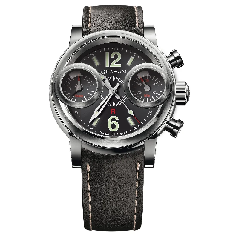 Men's Field Watches Formal Event Edition-Graham Black Swordfish Chronograph Watch 2SXAS.B10A Men's Field Watches Formal Event Edition-Graham Black Swordfish Chronograph Watch 2SXAS.B10A