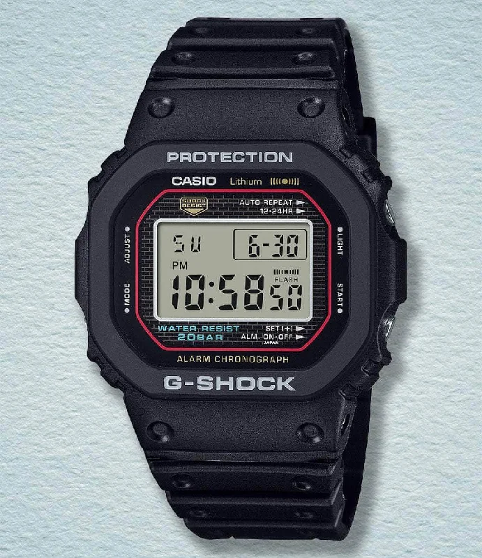 Men's Personalized Style Men's Digital Watches-G-Shock DW5000R-1A Origin