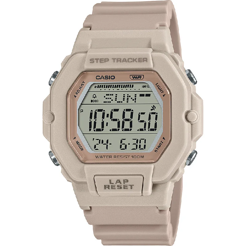 Mens Japanese Made Style Smart Watches-Casio LWS2200H-4 Step Tracker Digital Watch