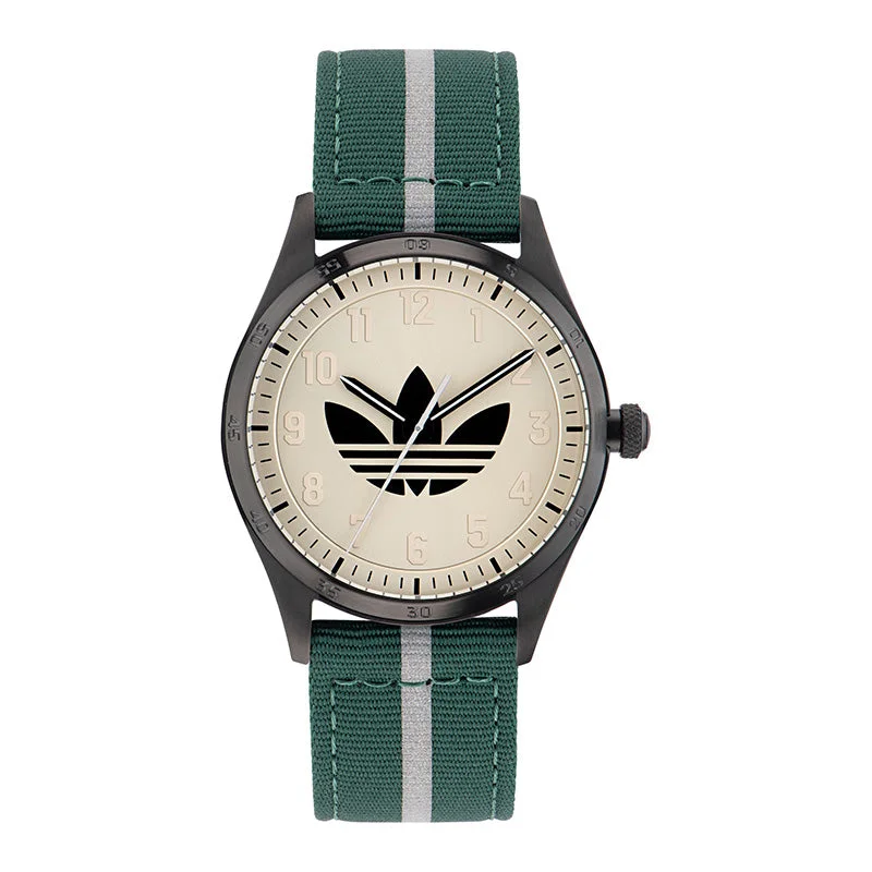 Unisex Italian Made Style Watches-Adidas Originals Code Four Unisex Beige Watch AOSY23042