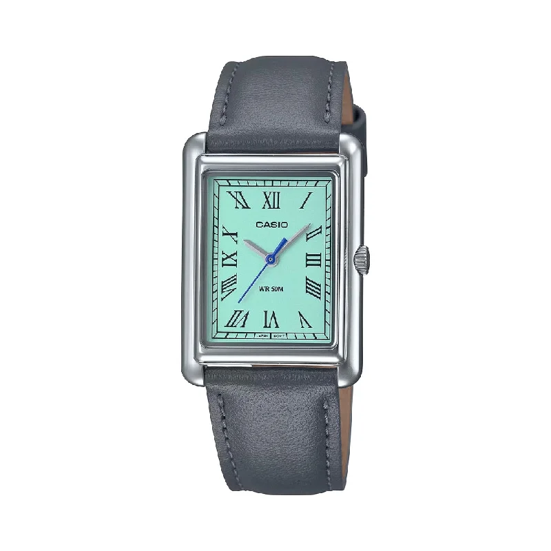 Women's Vintage Design Mechanical Watches-Orologio Casio Collection LTP-B165L-2BVEF rettangolare turchese Women's Vintage Design Mechanical Watches-Orologio Casio Collection LTP-B165L-2BVEF rettangolare turchese