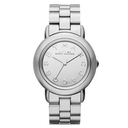 Men's Business Meeting Design Dress Watches-Marc Jacobs MBM3097 Ladies Silver Watch