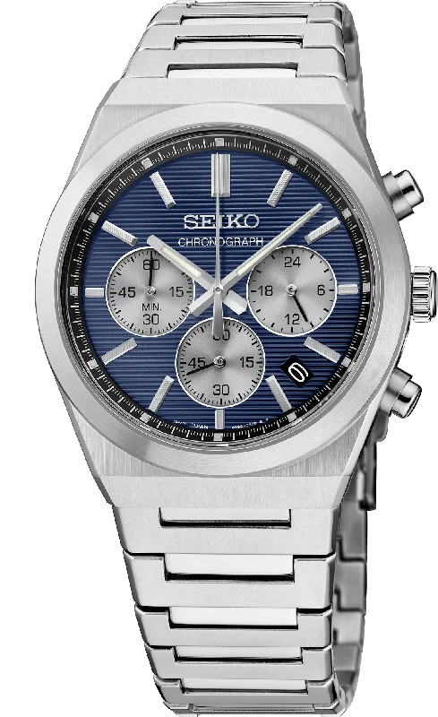 Men's Seiko Italian Made Style Watches-SSB453