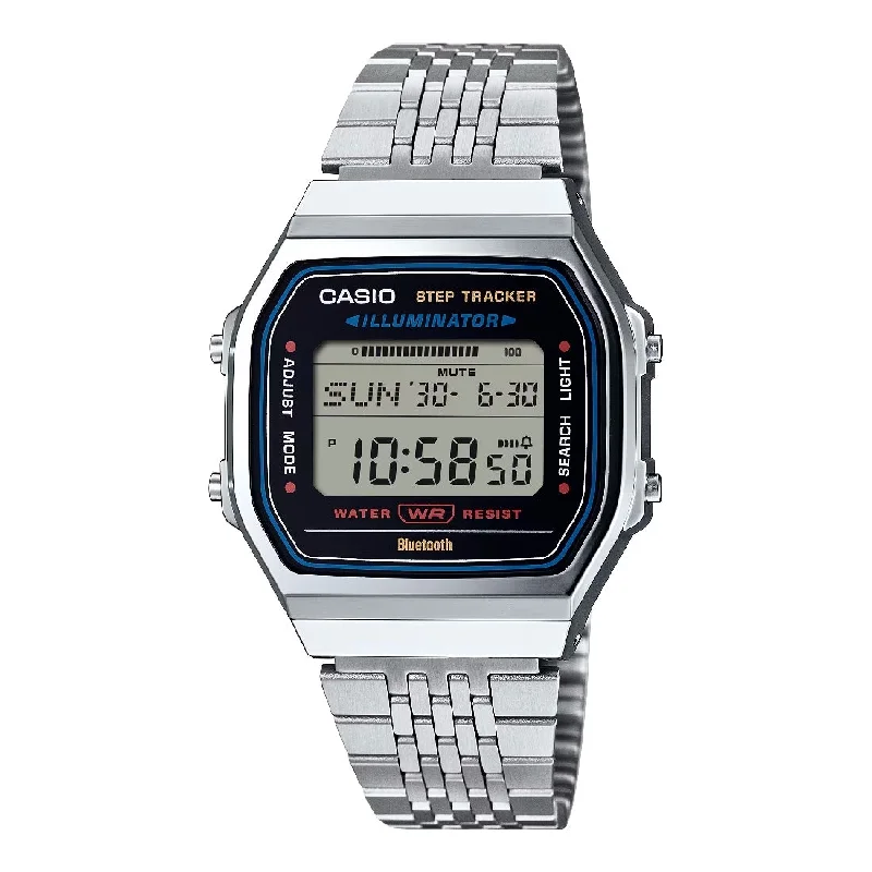 Women's International Brand Design Mechanical Watches-Orologio Casio Vintage ABL-100WE-1AEF Bluetooth acciaio Women's International Brand Design Mechanical Watches-Orologio Casio Vintage ABL-100WE-1AEF Bluetooth acciaio