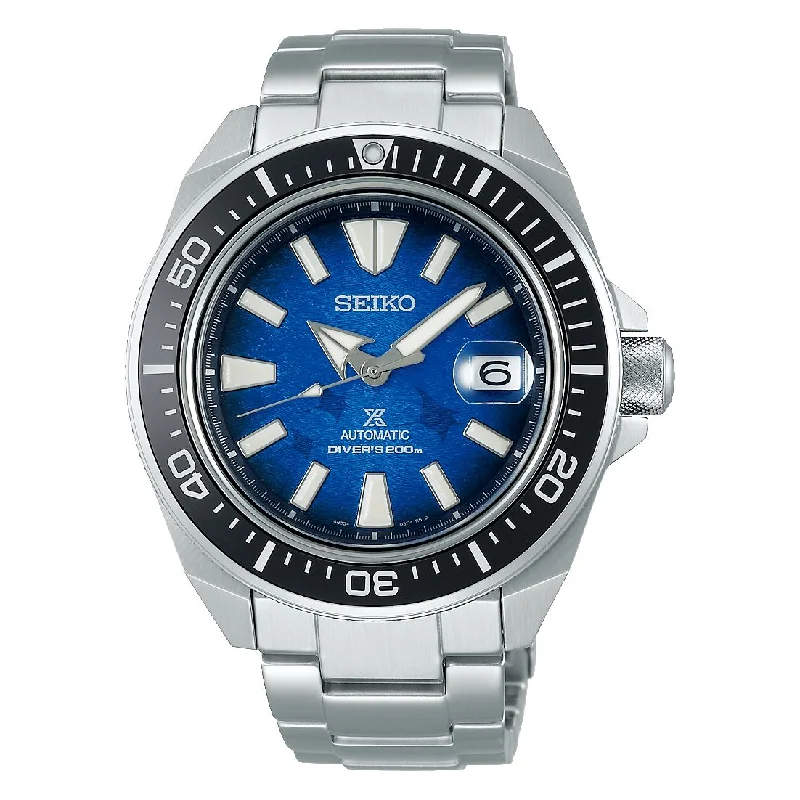 Men's Christmas Gift Style Sports Watches-Seiko Prospex Samurai SRPE33K1 Save the Ocean Manta Ray Men's Christmas Gift Style Sports Watches-Seiko Prospex Samurai SRPE33K1 Save the Ocean Manta Ray