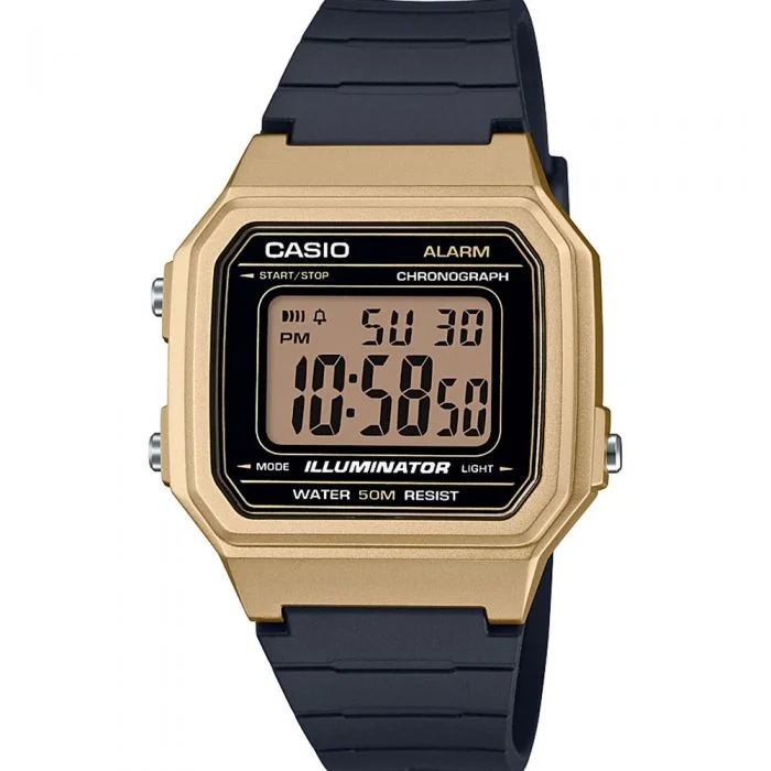 Mens Thin Case Style Smart Watches-Casio W217HM-9A Digital