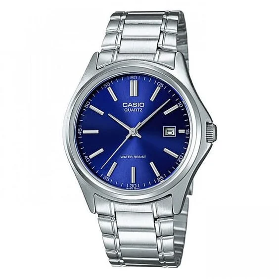 Men's Seasonal Style Men's Watches-Casio Classic Men's Blue Watch MTP-1239D-2ADF