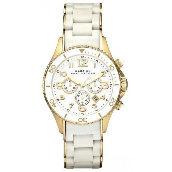 Men's New Year's Eve Style Dress Watches-Marc Jacobs MBM2546 Ladies Rock Two-Tone Watch