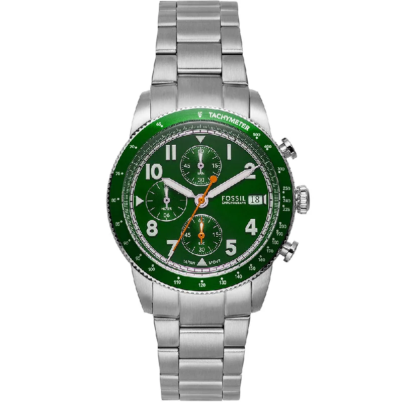 Men's Luxury Style Men's Sports Watches-Fossil Sport Tourer FS6048 Chronograph