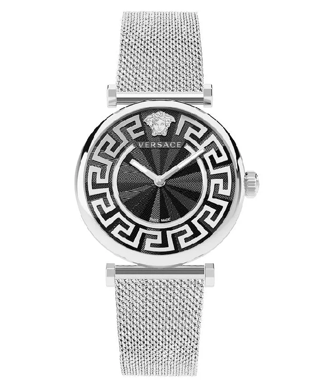 Men's Swiss Limited Edition-Versace Ladies Watch Lady 35mm Black Milanese Bracelet VE1CA0423