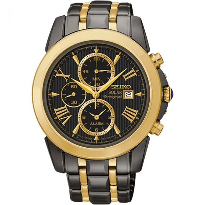 Men's Seasonal Style Digital Watches-Seiko SSC218P Le Grand Sport Solar Watch
