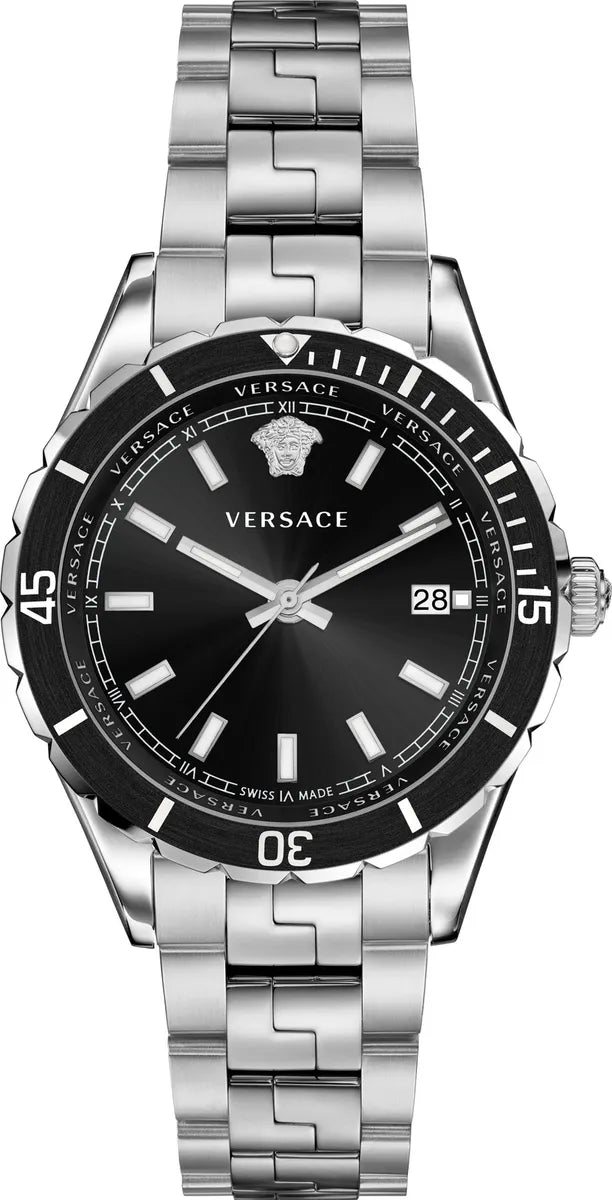 Men's Swiss Formal Event Edition-Versace Men's Watch Hellenyium 42mm Black Bracelet VE3A00520
