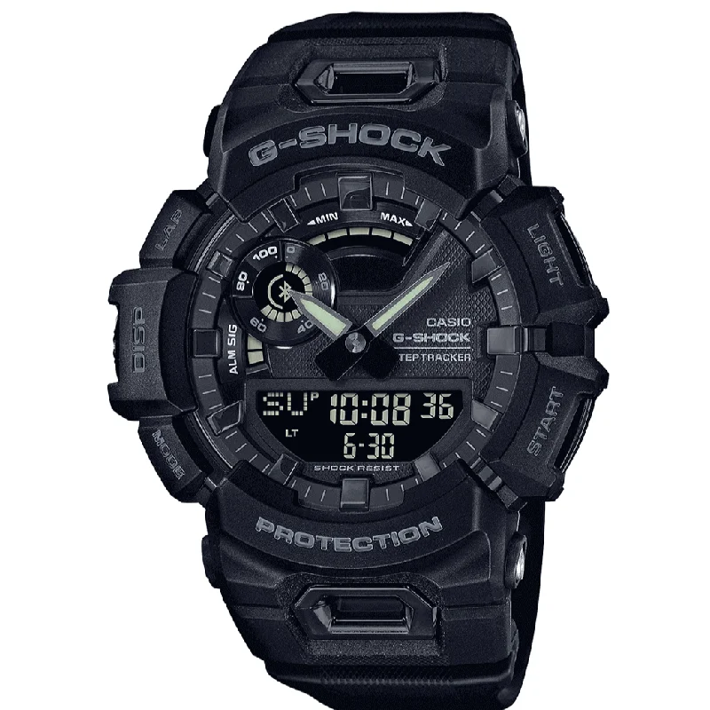 Unisex Thick Case Watches-Casio G-Shock Men's Black Watch GBA-900-1AER