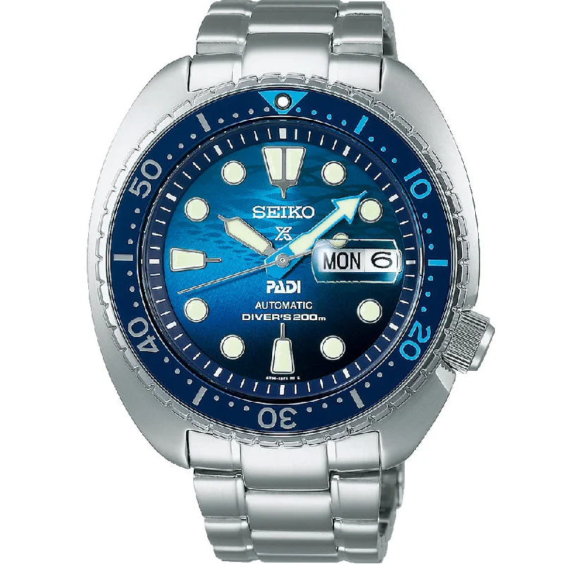 Men's Dive Watches for Luxury Scuba Diving -Seiko Prospex SRPK01K Special Edition 'King Turtle' Watch