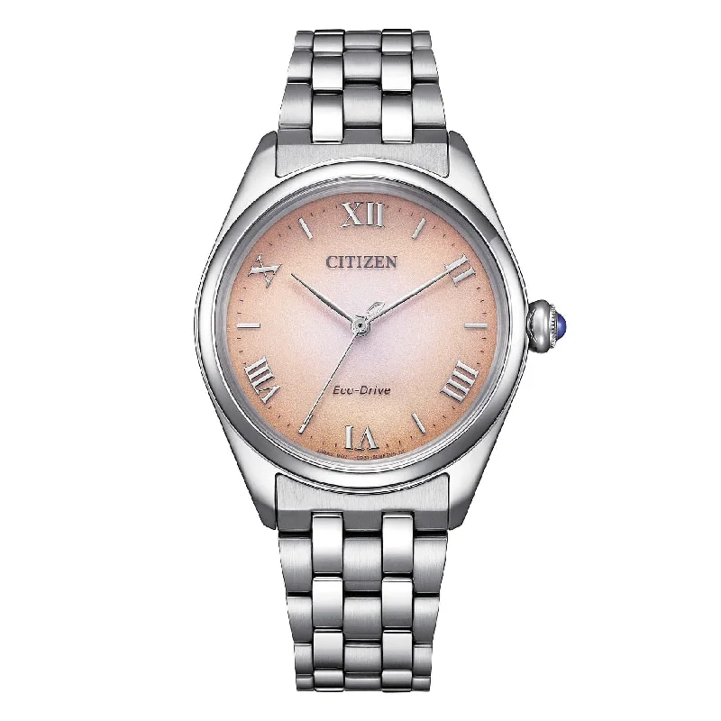 Women's Modern Style Mechanical Watches-Orologio da donna Citizen EM1140-80X quadrante rosa Women's Modern Style Mechanical Watches-Orologio da donna Citizen EM1140-80X quadrante rosa