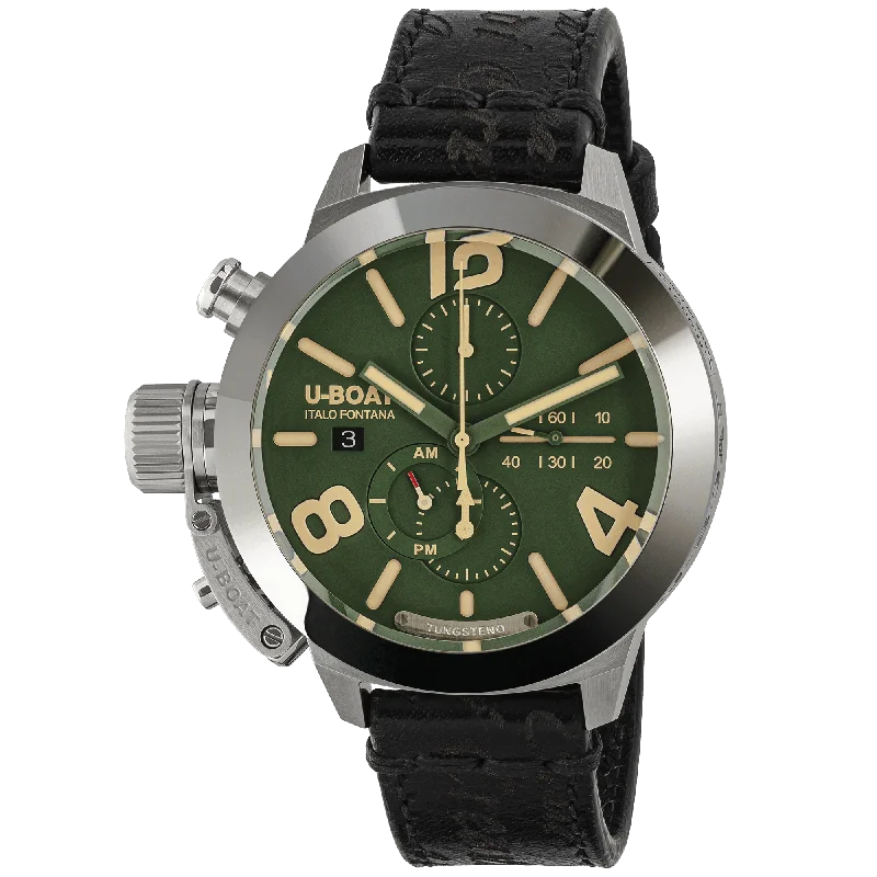 Men's Gift Design Men's Watches-U-Boat Men's Watch Classico Tungsteno CAS Green 9581 Men's Gift Design Men's Watches-U-Boat Men's Watch Classico Tungsteno CAS Green 9581