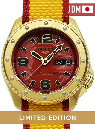 Men's Unique Shape Style Sports Watches-Seiko 5 Sports Street Fighter Series Zangief "Iron Cyclone" - Ltd Ed 9999pcs - Ref. SBSA084 Men's Unique Shape Style Sports Watches-Seiko 5 Sports Street Fighter Series Zangief "Iron Cyclone" - Ltd Ed 9999pcs - Ref. SBSA084