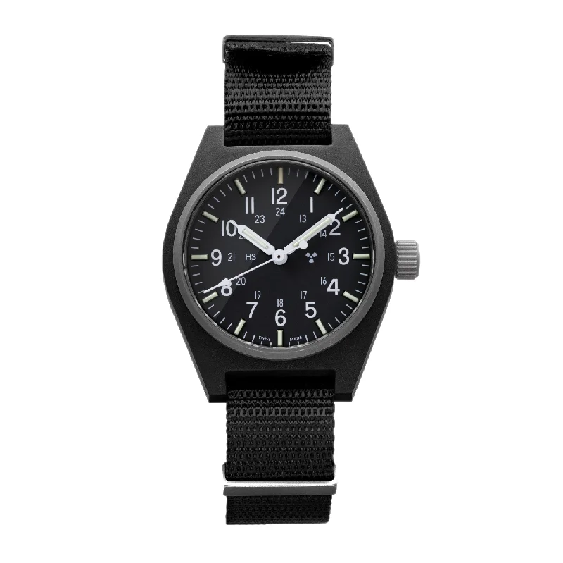 Unisex Party Wear Design Watches-34mm Black General Purpose Quartz (GPQ)