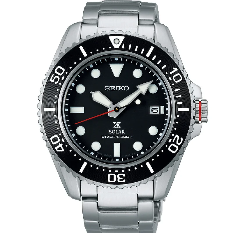 Men's German Made Style Digital Watches-Seiko Prospex SNE589P Solar Divers
