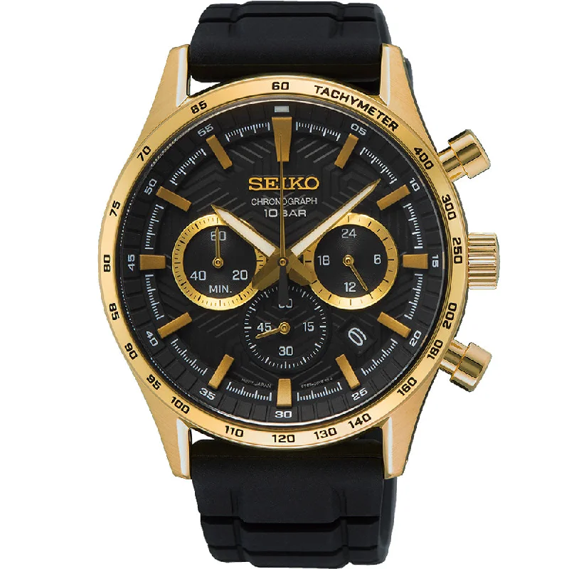 Men's Holiday Season Style Men's Digital Watches-Seiko SSB446P Chronograph