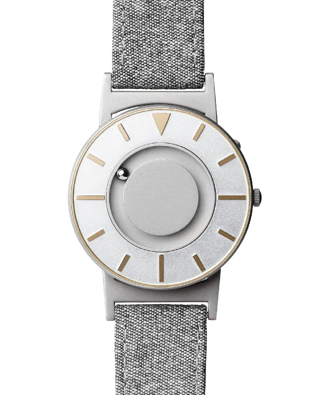 Men's Swiss Wedding Edition-Eone Bradley 40mm Unisex Watch Compass Gold