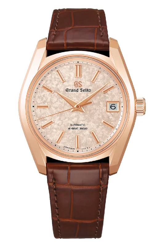 Men's Japanese Made Style Dress Watches-Grand Seiko 62GS Heritage "Sakura-Kakushi" SBGH368