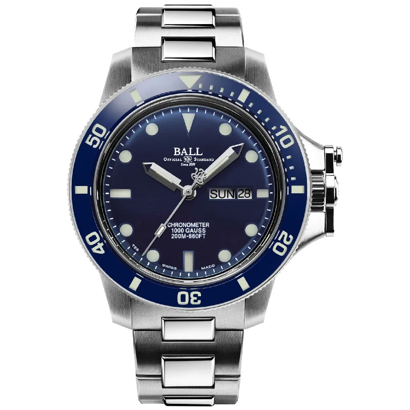 Men's Swiss High-End Edition-Ball Engineer Hydrocarbon Original Men's Blue Watch DM2218B-S1CJ-BE Men's Swiss High-End Edition-Ball Engineer Hydrocarbon Original Men's Blue Watch DM2218B-S1CJ-BE