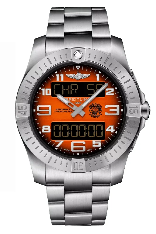 Men's Smart Style Dress Watches-Breitling Aerospace Professional B70 Orbiter EB70101A1O1E1