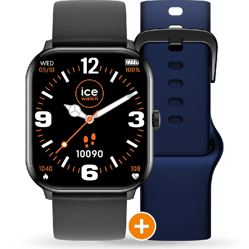 Men's Business Meeting Design Sports Watches-Ice Smart One 022252 Smart Watch with 2 Band Options