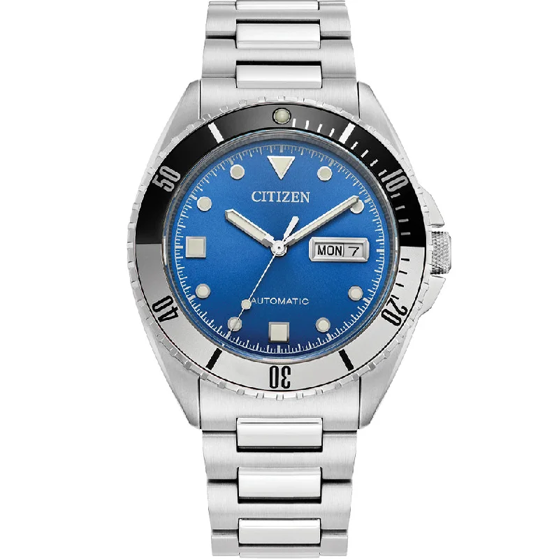 Men's Mechanical Watch Monogrammed Style-Citizen NH7530-52M Automatic