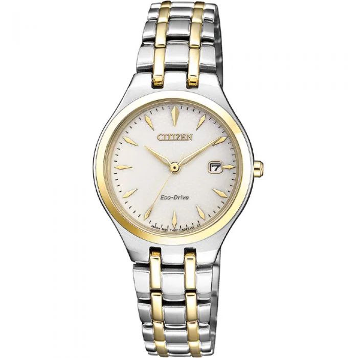 Men's Casual Wear Design Digital Watches-Citizen Eco-Drive EW2484-82B