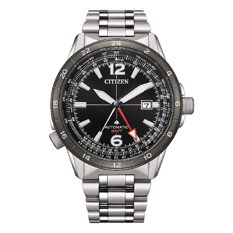 Men's Romantic Dinner Style Sports Watches-Orologio Citizen Promaster Sky NB6046-59E GMT Serie 8