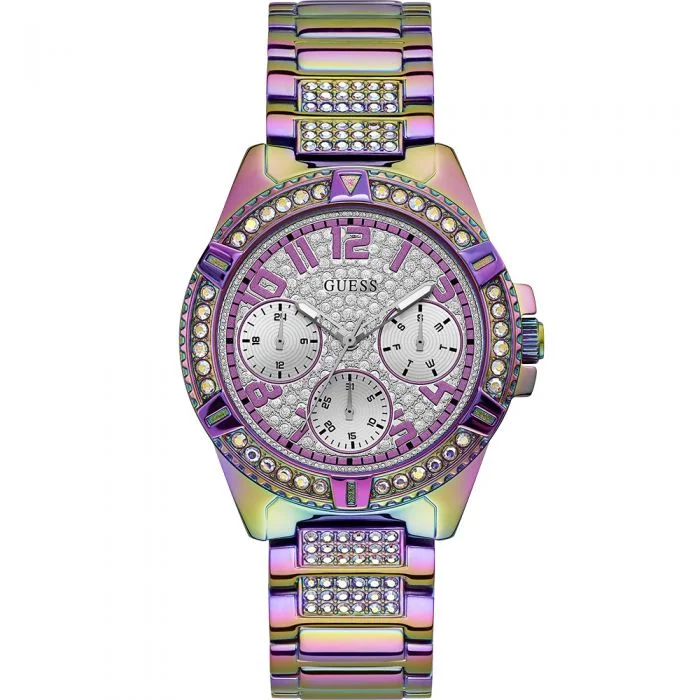Women's Thin Case Style Dress Watches-Guess Frontier GW0044L1 Multi-Function