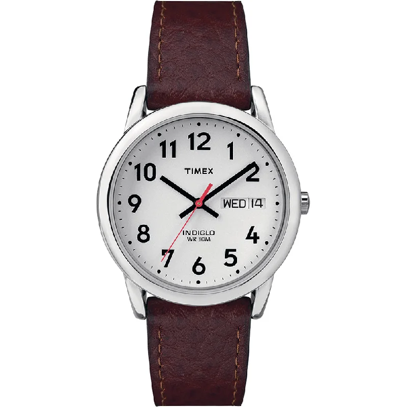 Men's Classic Watch Extra Large Edition-Timex Easy Reader Classic Men's White Watch T20041