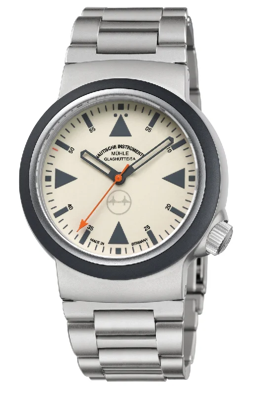 Men's Elegant Design Dress Watches-Mühle Glashütte S.A.R. Rescue Timer 49Crowns Limited Edition M1-41-08-201