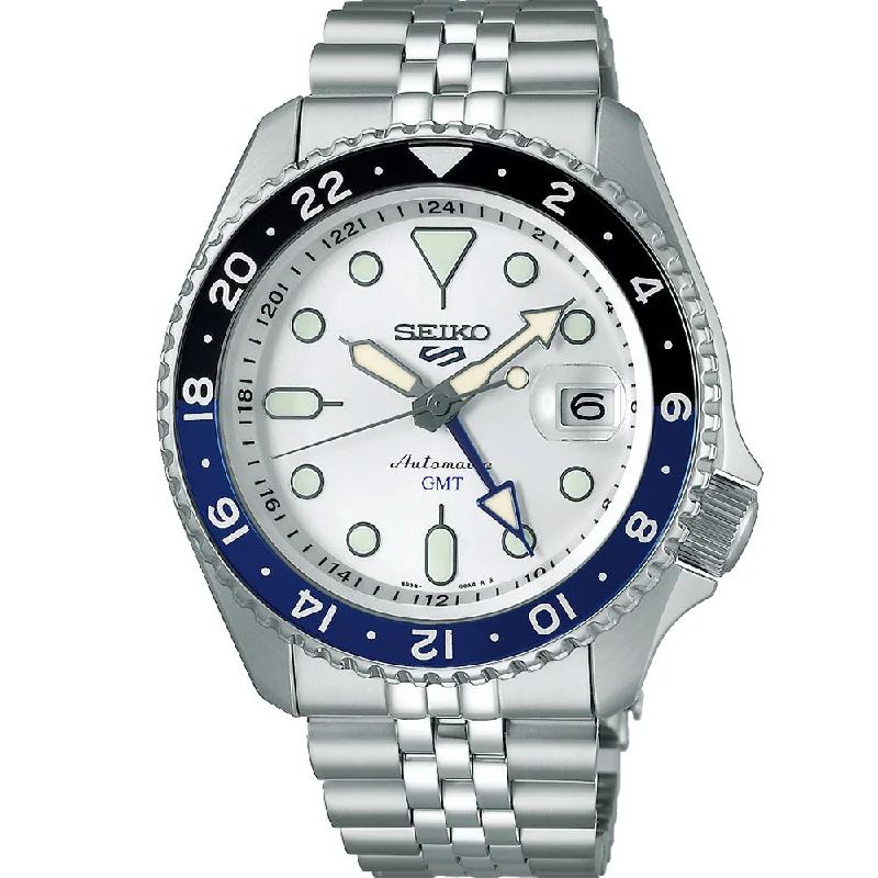 Men's Winter Design Digital Watches-Seiko 5 SSK033K SKX GMT Sports Style
