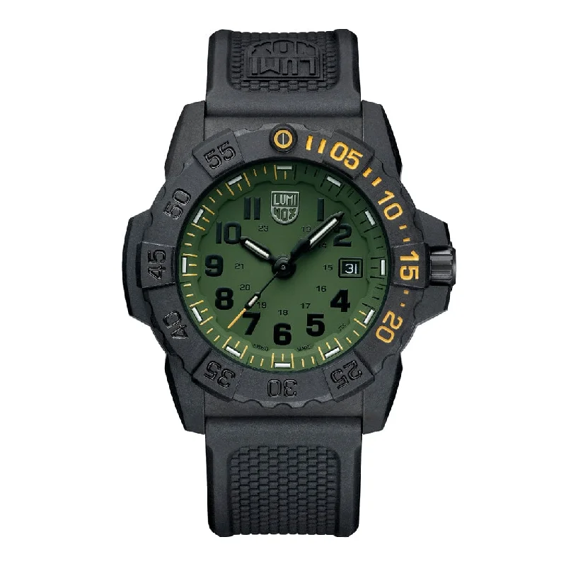 Men's Military Watches with Digital Display -Navy SEAL Foundation 3500 Series, 45 mm, Military Dive Watch