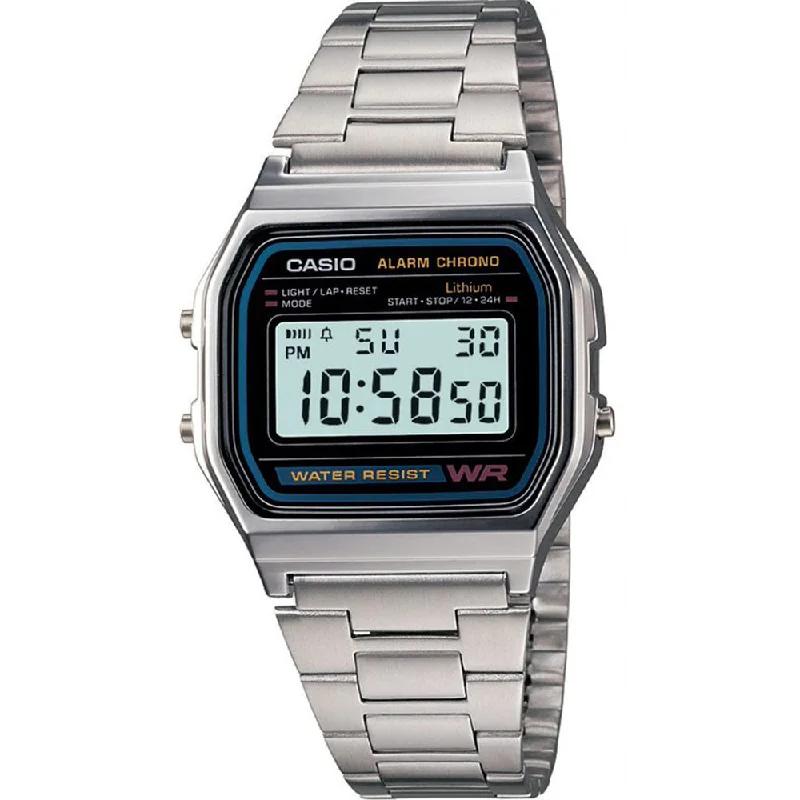 Mens Autumn Style Smart Watches-Casio Vintage A158WA-1 Digital