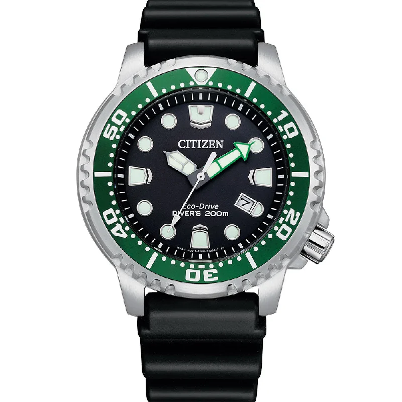 Men's Swiss Made Design Digital Watches-Citizen Eco-Drive BN0157-02E Promaster Marine