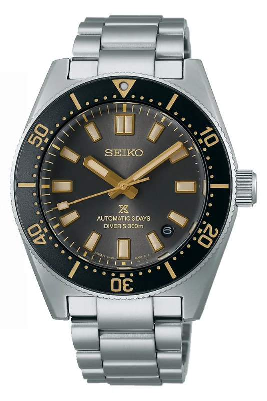 Men's High-End Design Dress Watches-Seiko Prospex 1965 Diver's Modern Re-Interpretation Anniversary Limited Edition SPB455