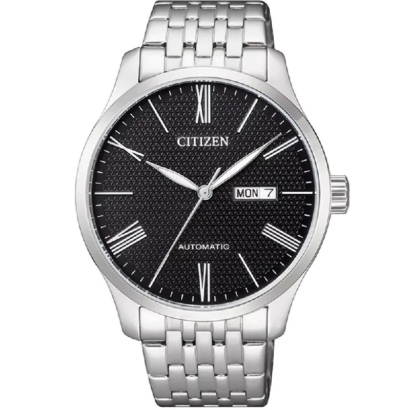 Men's Mechanical Watch Rectangular Case Edition-Citizen NH8350-59E Automatic