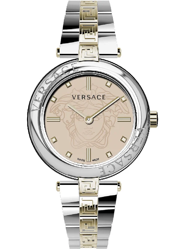 Men's Swiss Casual Wear Edition-Versace Ladies Watch New Lady 38mm Pink Bracelet VE2J00621