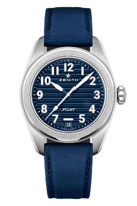 Men's Fashionable Dress Watches-Zenith Pilot Automatic 03.4000.3620/51.I003