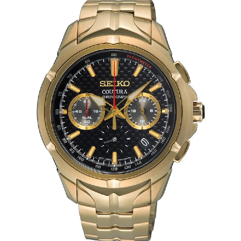Men's Chronograph Watches with Date Display -Seiko Coutura SSB438P Chronograph
