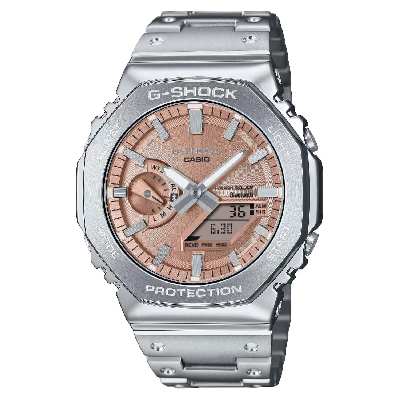 Men's Sports Watches Sale-Orologio G-Shock GM-B2100AD-5AER acciaio quadrante bronzo