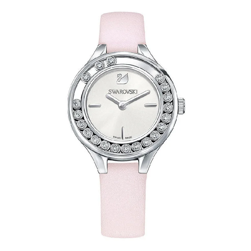 Men's Swiss Automatic Wind Edition-Swarovski Lovely Crystals Mini Ladies Pink Watch 5261493