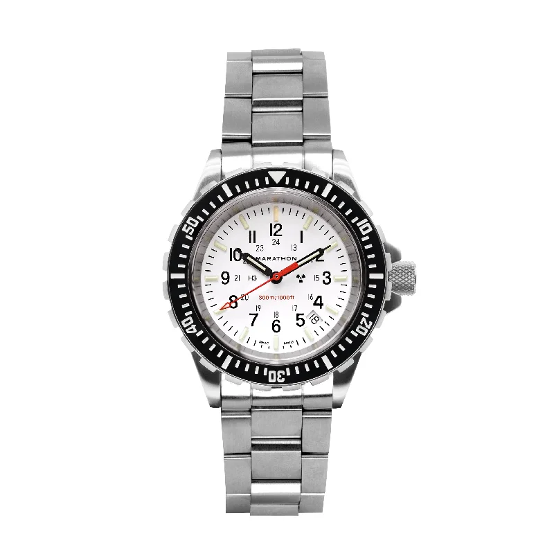 Men's Quartz Watch Swiss Made Edition-41mm Arctic Edition Large Diver's Quartz (TSAR) with Stainless Steel Bracelet Men's Quartz Watch Swiss Made Edition-41mm Arctic Edition Large Diver's Quartz (TSAR) with Stainless Steel Bracelet