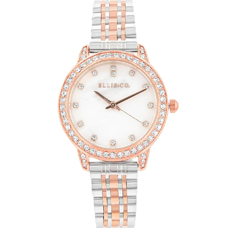 Women's Anniversary Style Dress Watches-Ellis & Co Women's Watch